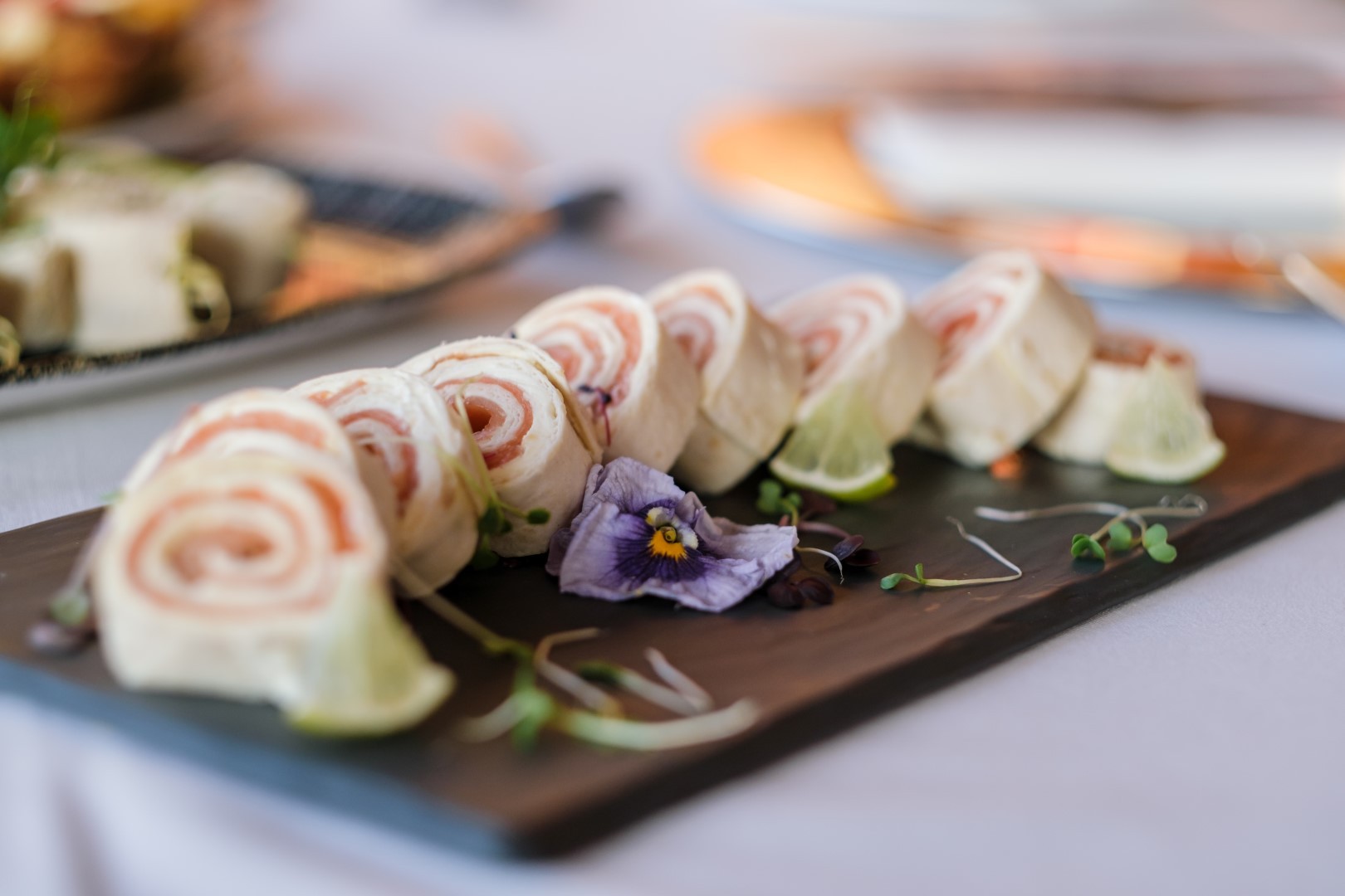 A beautifully presented dish at Riboville